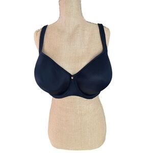 44E Essential Bodywear Abbie Everyday Underwire T-Shirt Bra Black‎ 6111
